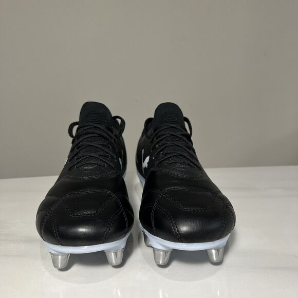Puma Avant Pro Men’s Rugby Boots/Cleats Black Leather New 106714-02 Men’s Sz 8.5 - Picture 3 of 8